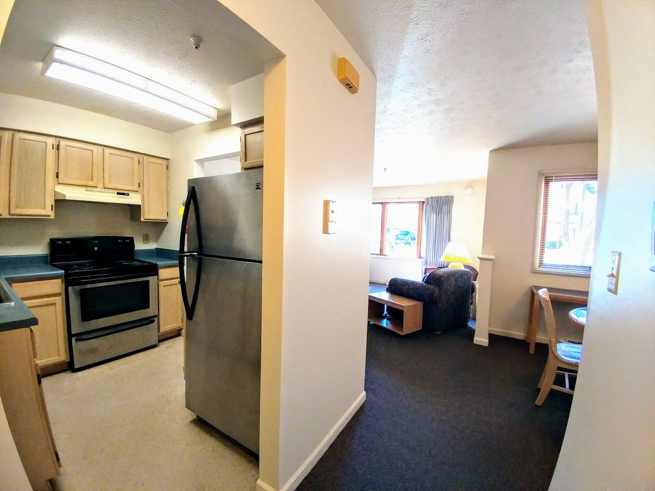 Kitchen & Living Room